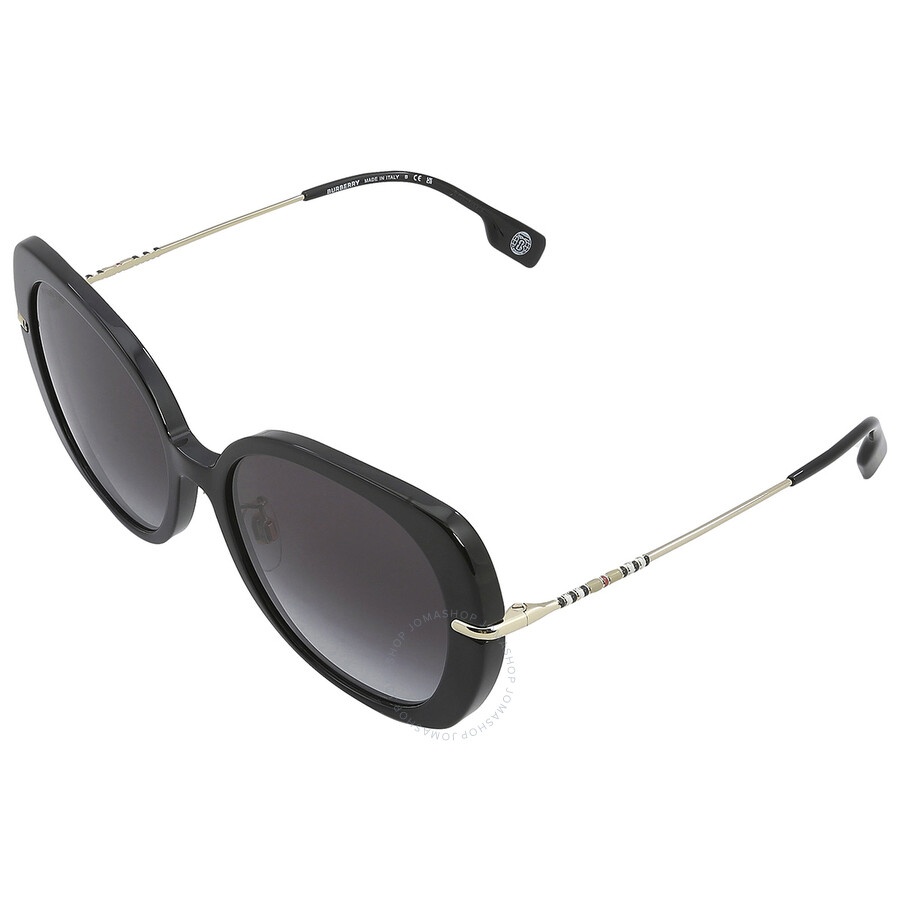 Burberry Eugenie Grey Gradient Square Ladies Sunglasses BE4374F 30018G 55 - 5