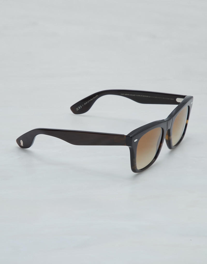 Brunello Cucinelli Mr. Brunello horn sunglasses outlook
