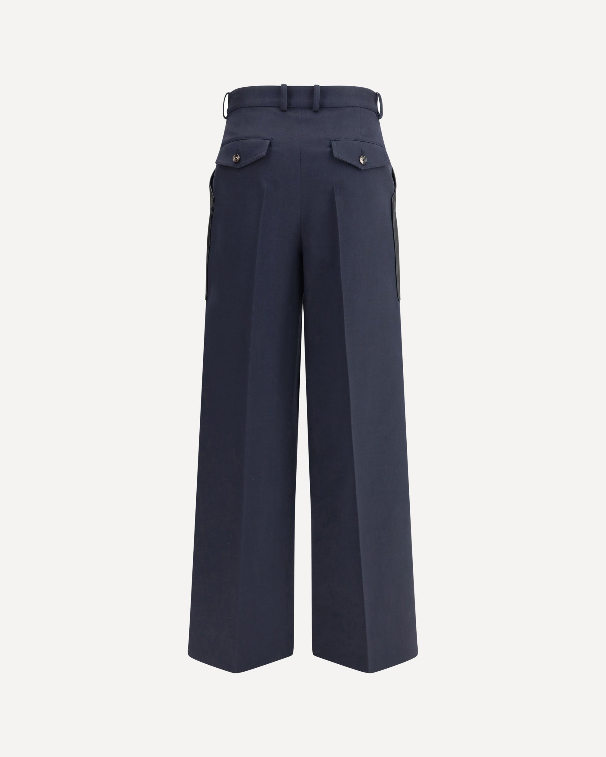 Wool and cotton Pants - 2