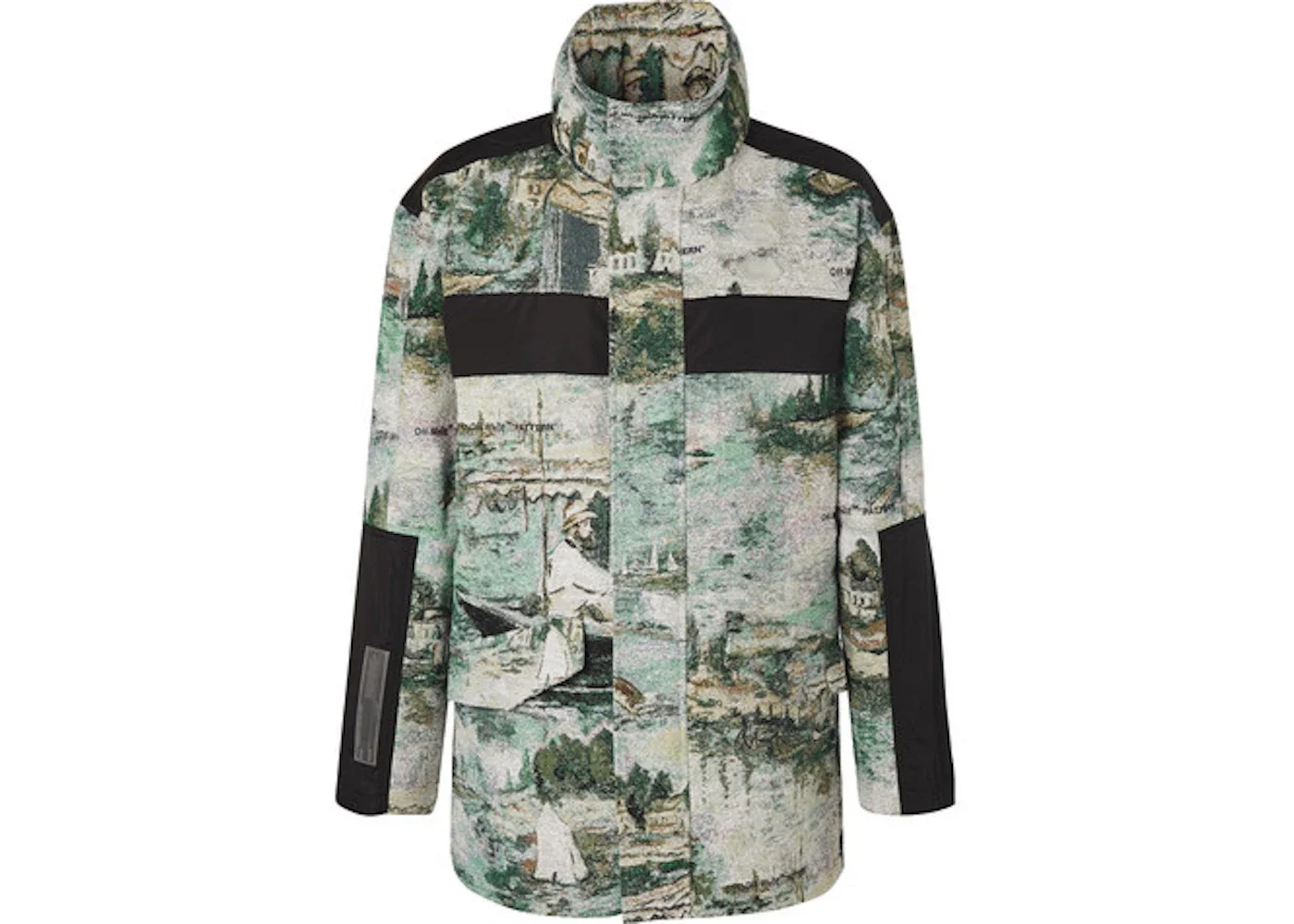 OFF-WHITE Jacquard Lake Parka Jacket Multicolor - 1