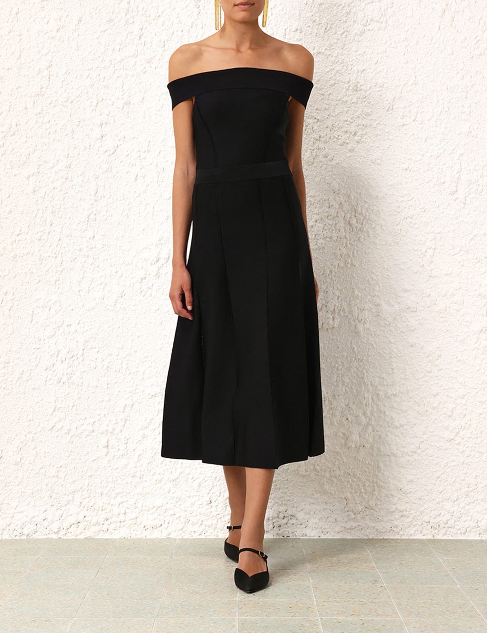 MATCHMAKER KNIT PANELLED SKIRT - 7