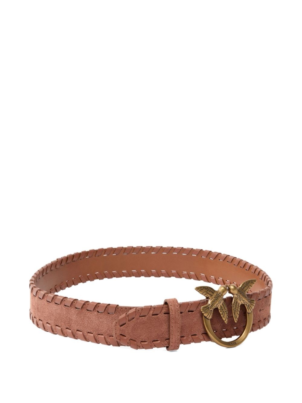 braided Love Birds-buckle belt - 4