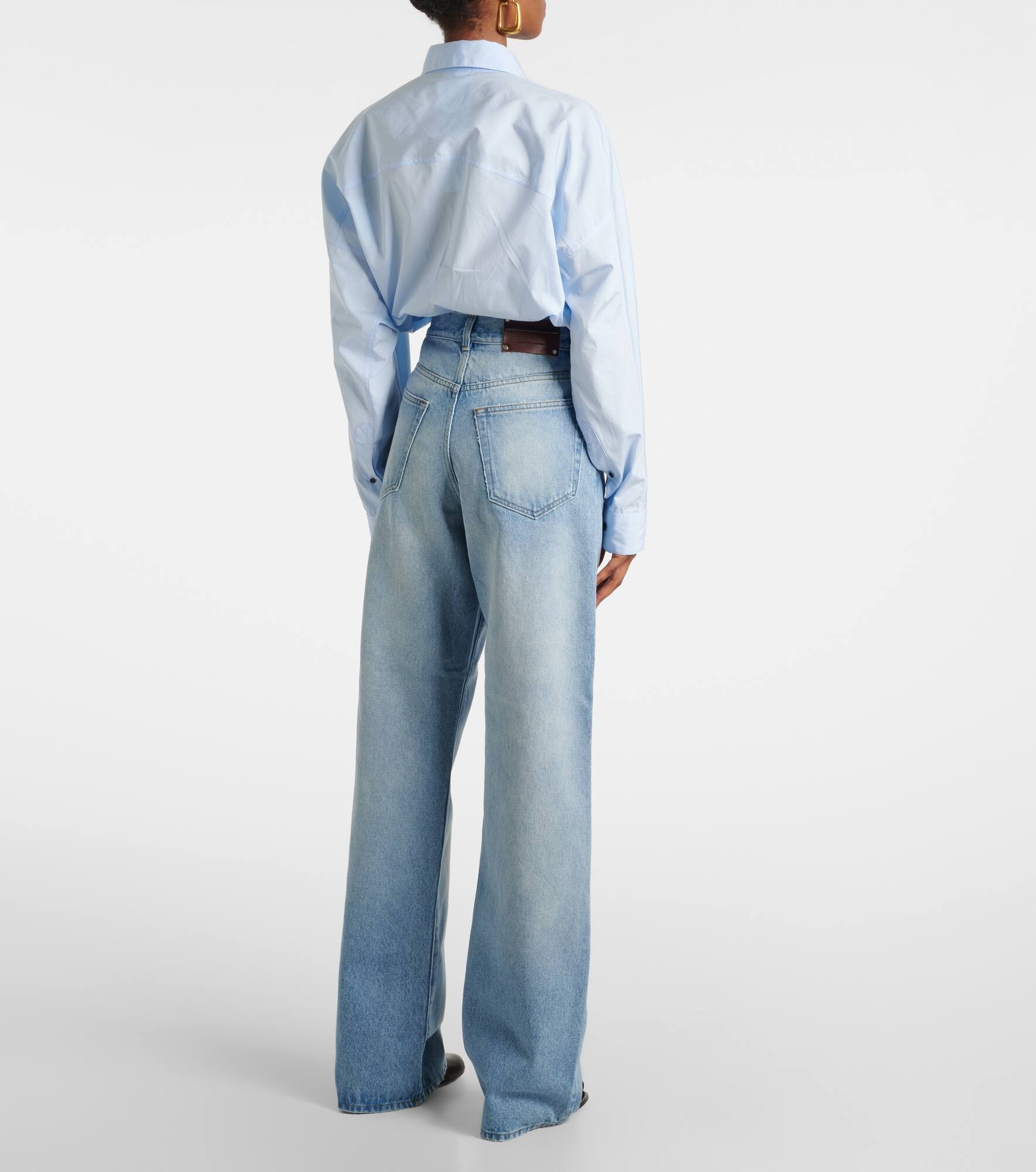 High-rise straight jeans - 3