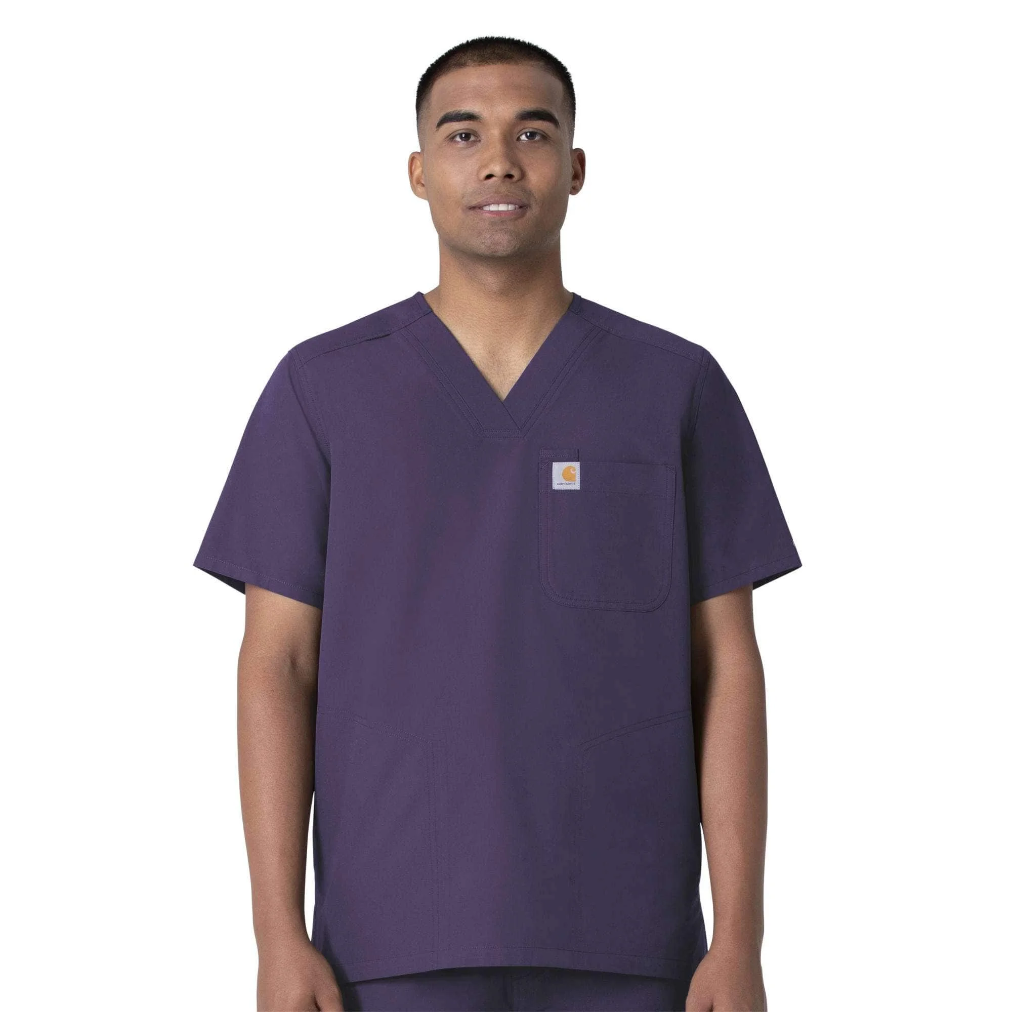Force Essentials V-Neck Shirttail Scrub Top - 1