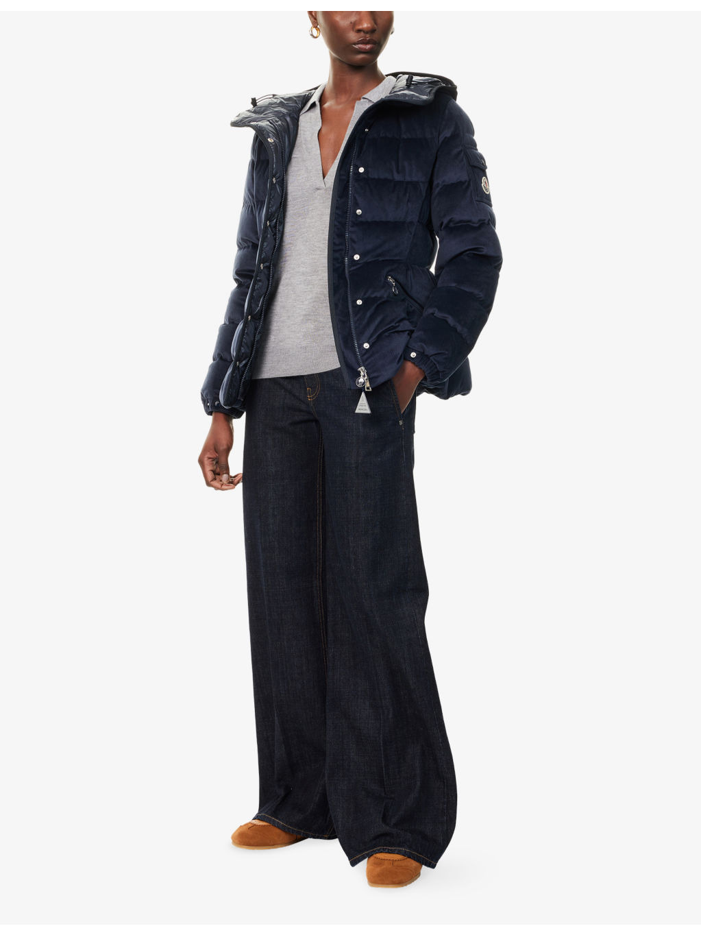 Barante Cinched-Waist Woven-Down Jacket - 2