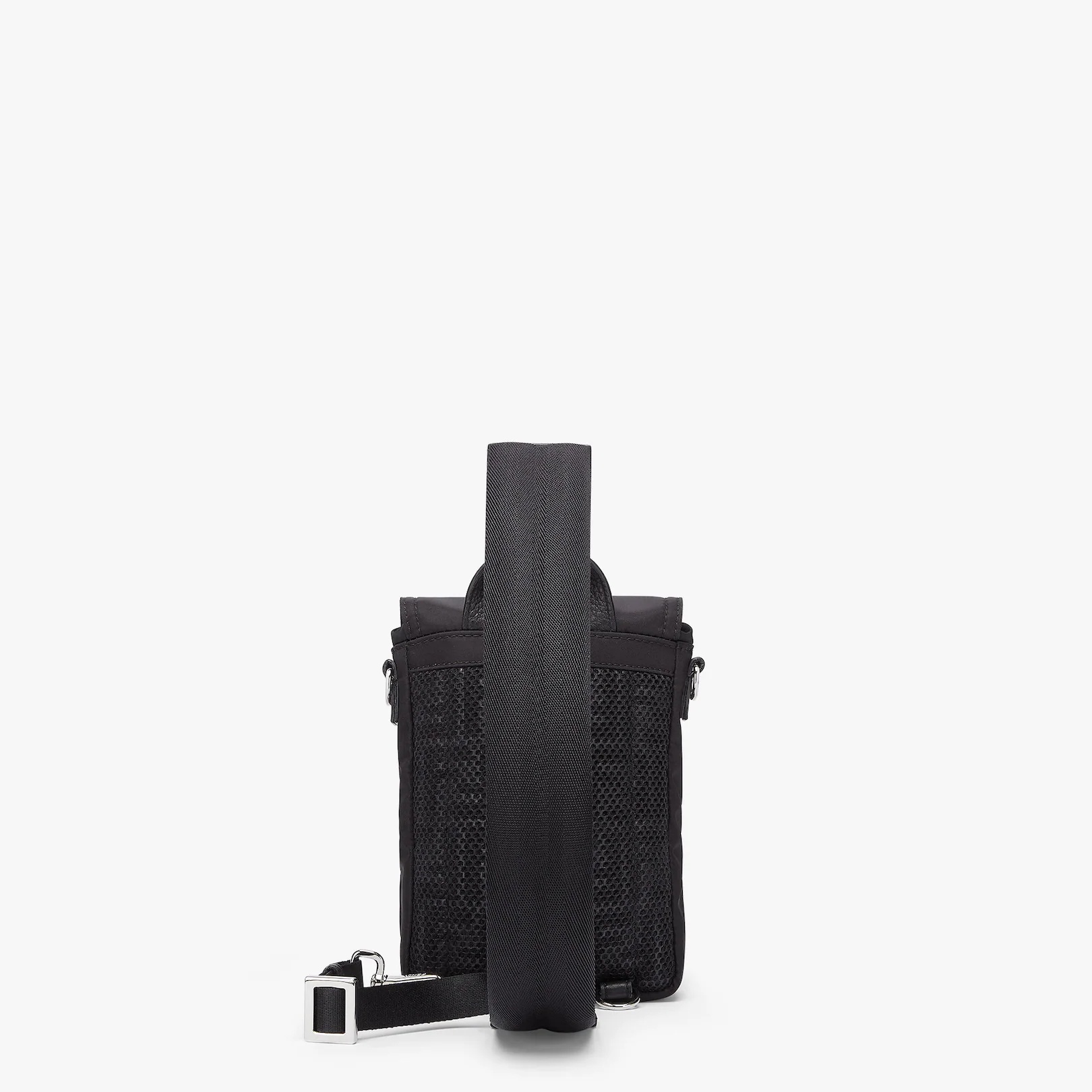 Black nylon backpack - 3