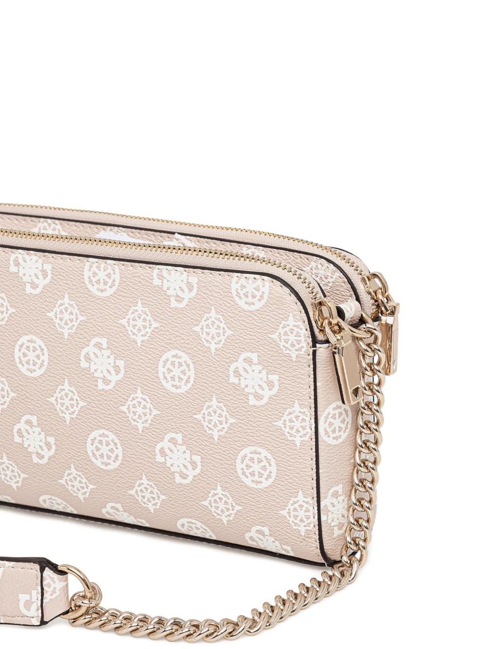 logo-pattern crossbody bag - 3