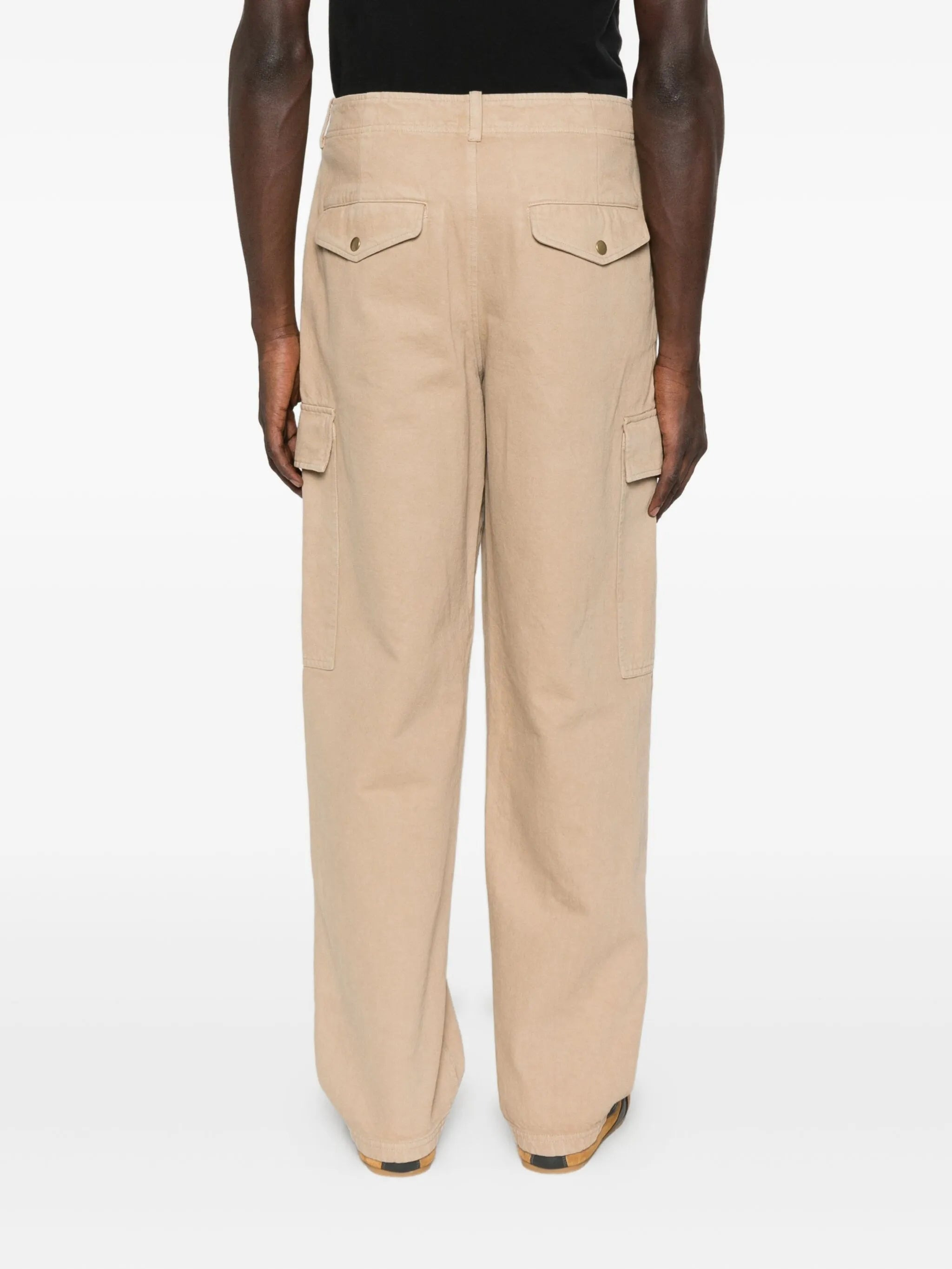 A.p.c. Cotton Cargo Trousers - 4