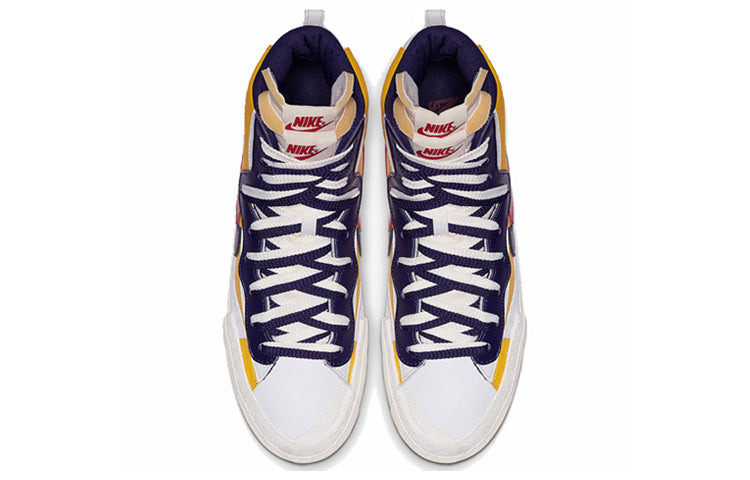 Nike sacai x Blazer Mid 'Maize Navy' BV0072-700 - 4