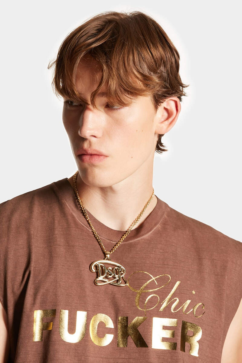 CHIC FUCKER TIGHT IRON FIT T-SHIRT 5