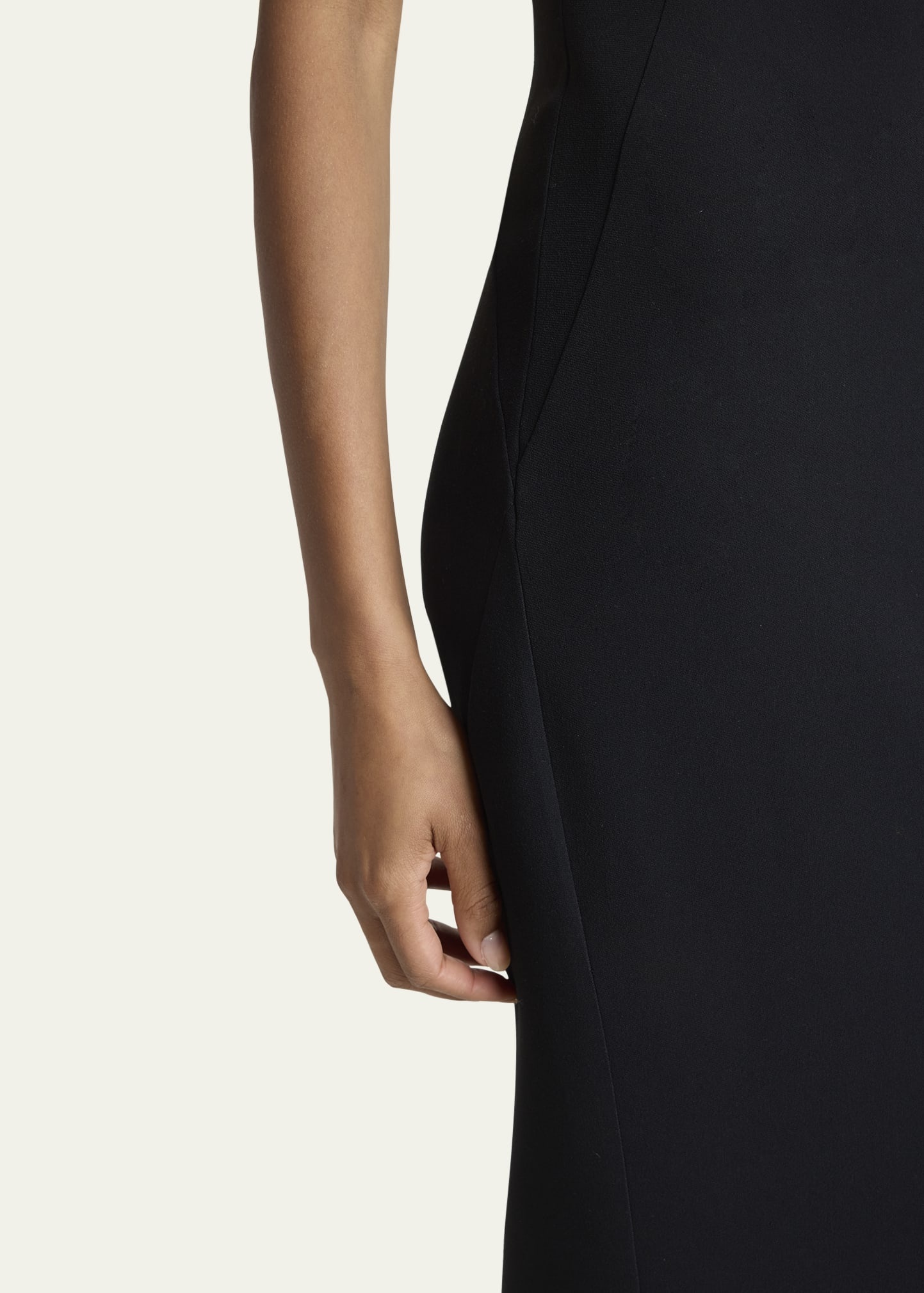 Square-Neck Sleeveless Midi Dress - 5