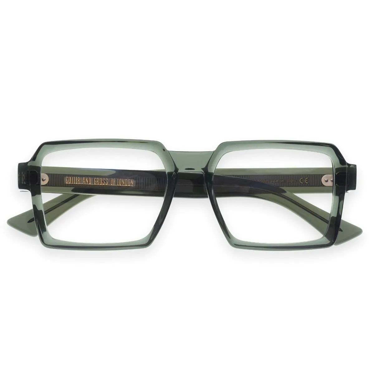 CUTLER AND GROSS 1385 OPTICAL SQUARE GLASSES | REVERSIBLE