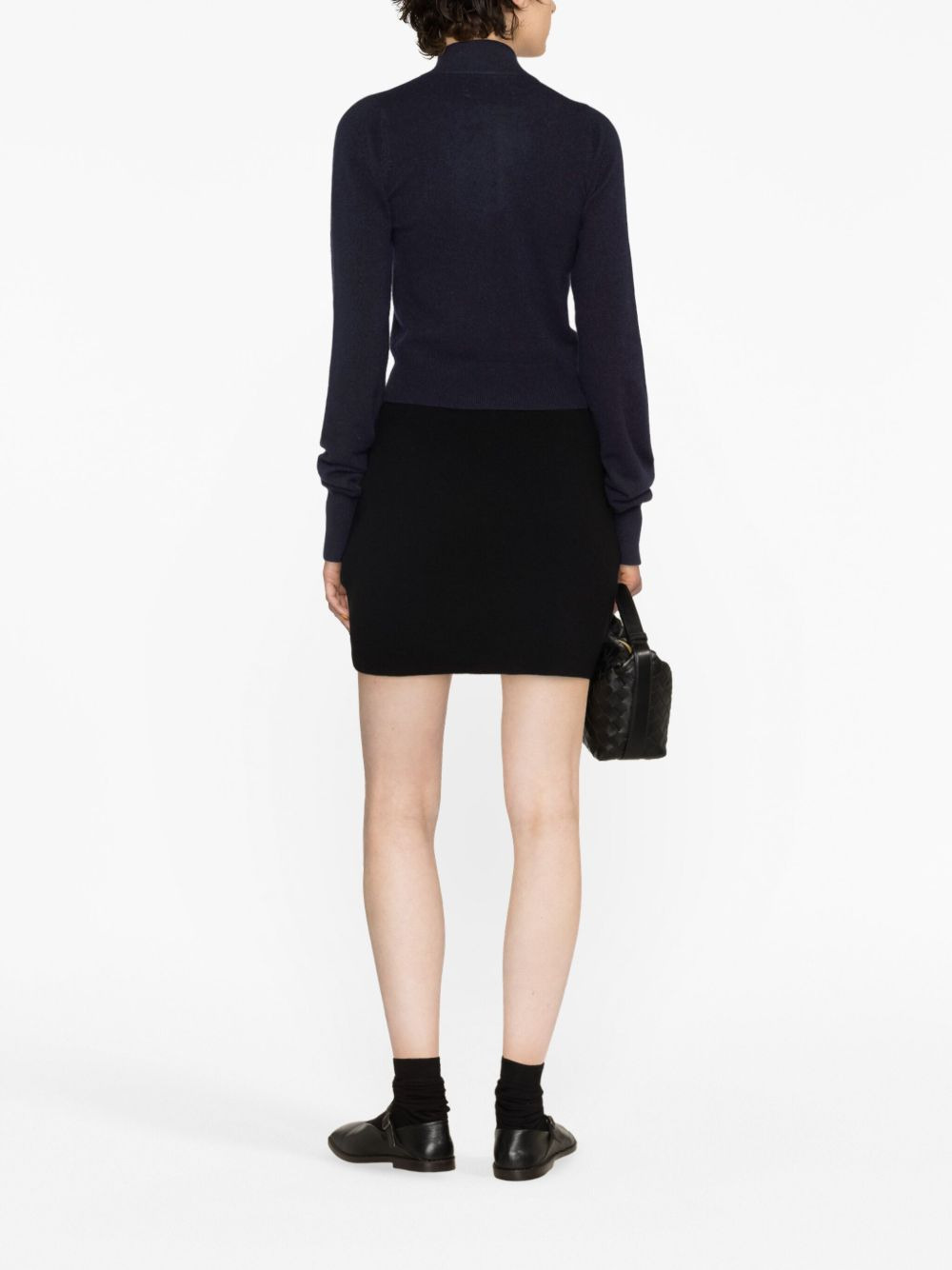 Lemon cashmere-blend cardigan - 3