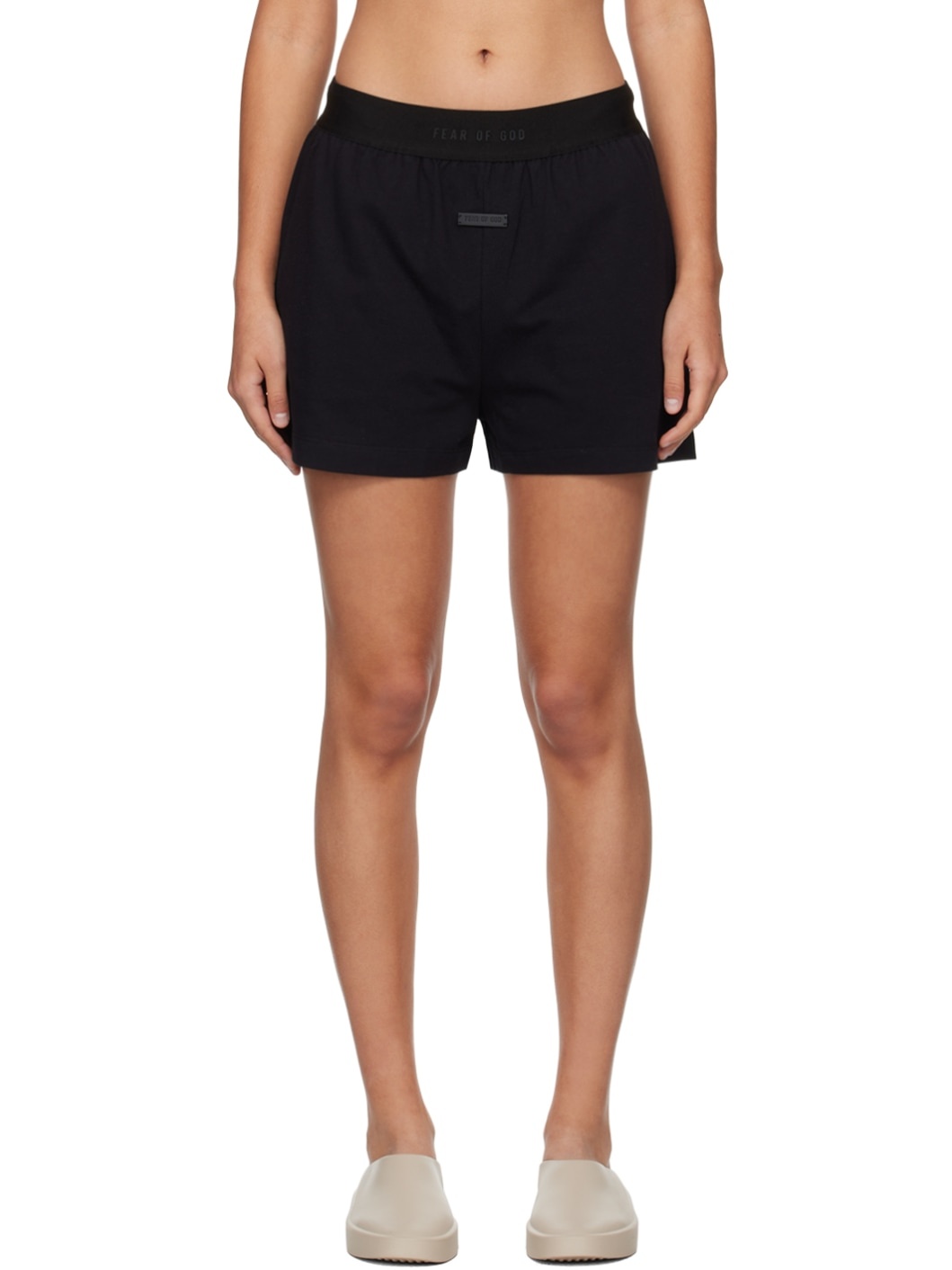 Black 'The Lounge' Shorts - 1