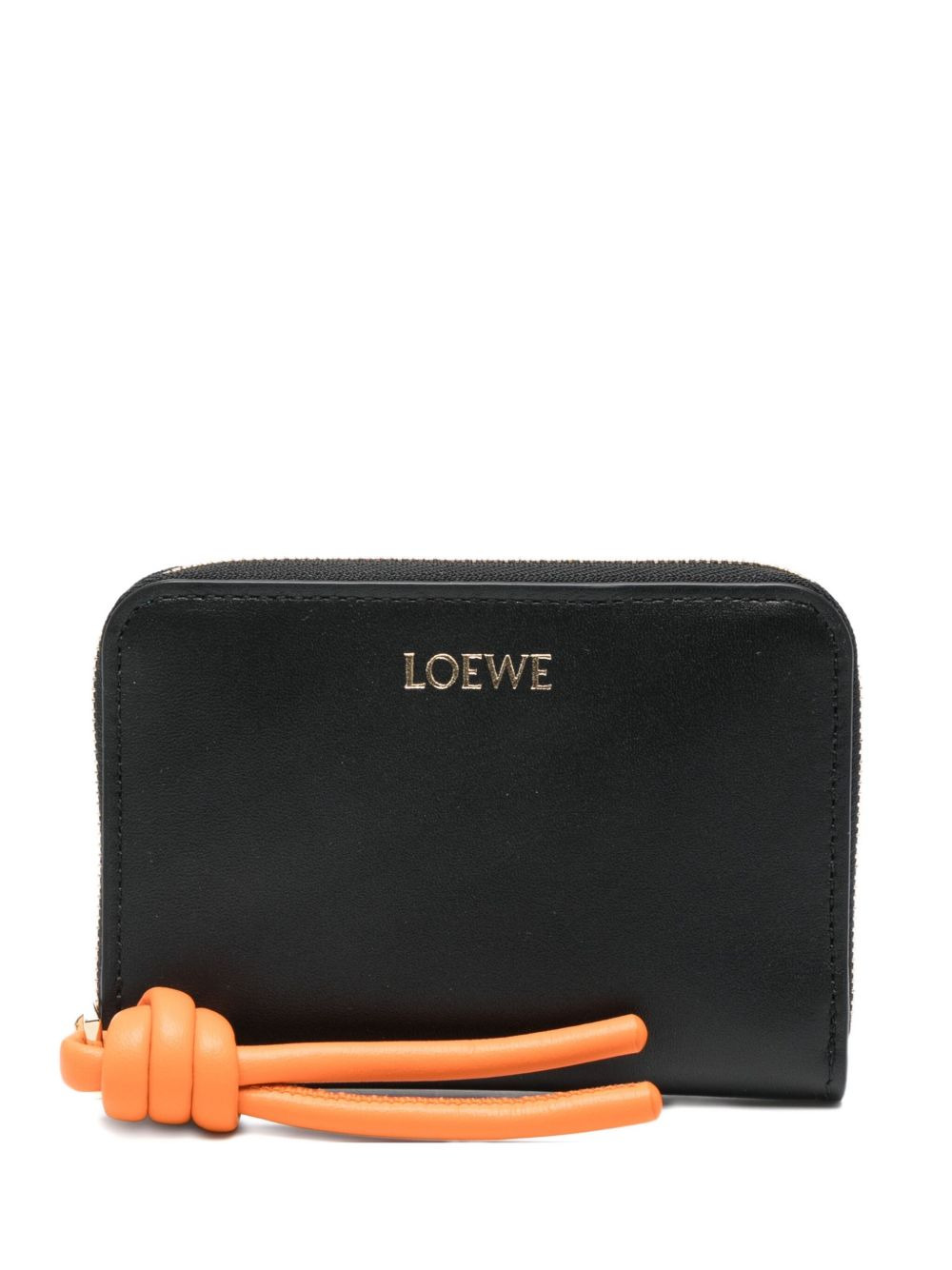 Loewe Women Knot Leather Coin Purse - 1