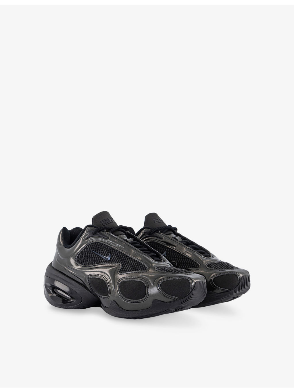 Air Max Muse Leather and Woven Low-Top Trainers - 3