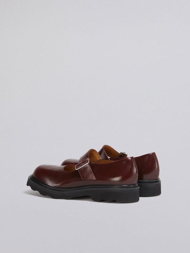 Marni MARY JANE SHOE IN SHINY SMOOTH CALFSKIN outlook