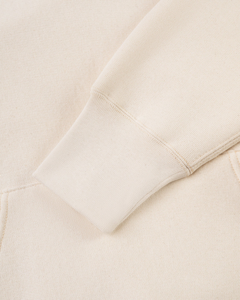 J. PRESS MADE-IN-USA NATURAL HEAVYWEIGHT HOODIE outlook