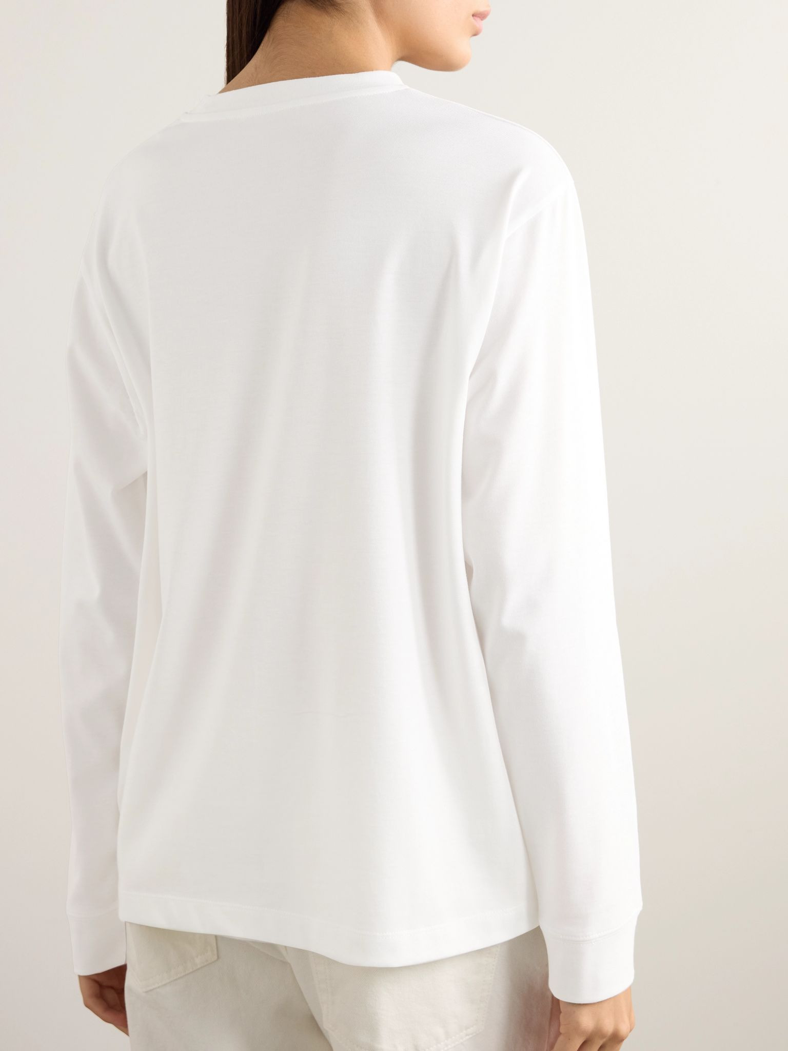 Essentials Ciles cotton-jersey T-shirt White - 4