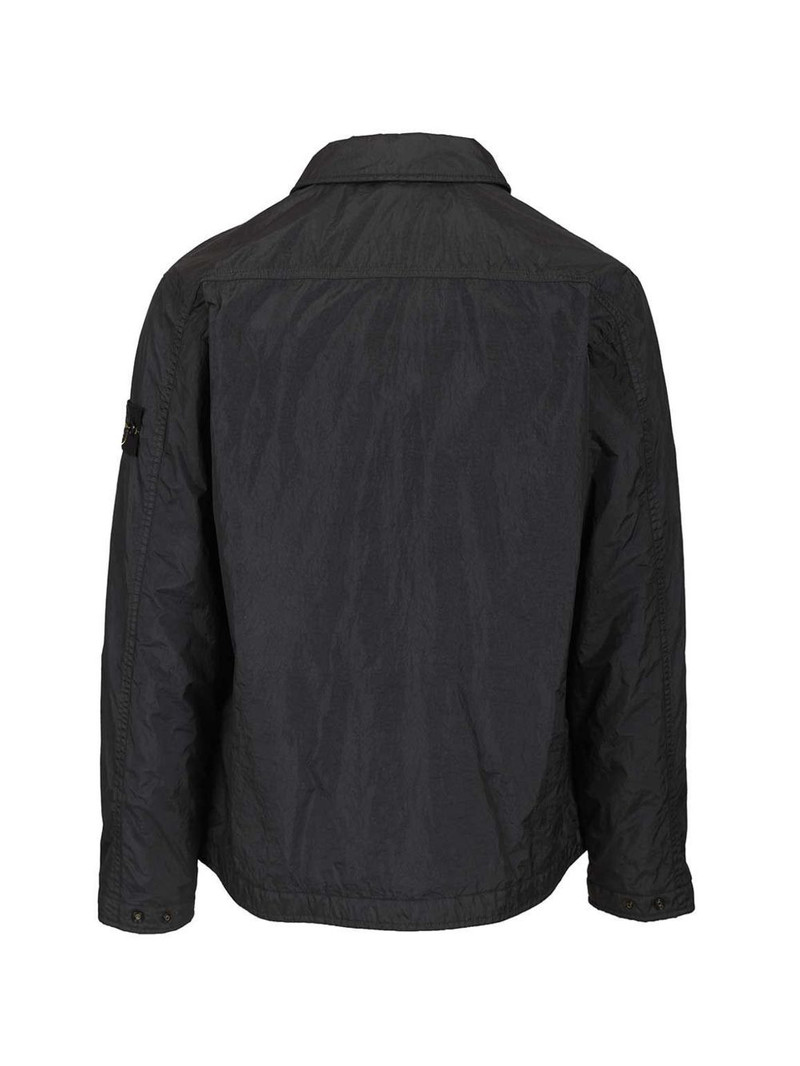 Stone Island patch-pocket overshirt outlook