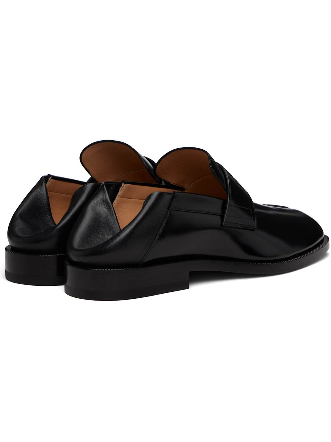 Black Tabi Babouche Loafers - 5