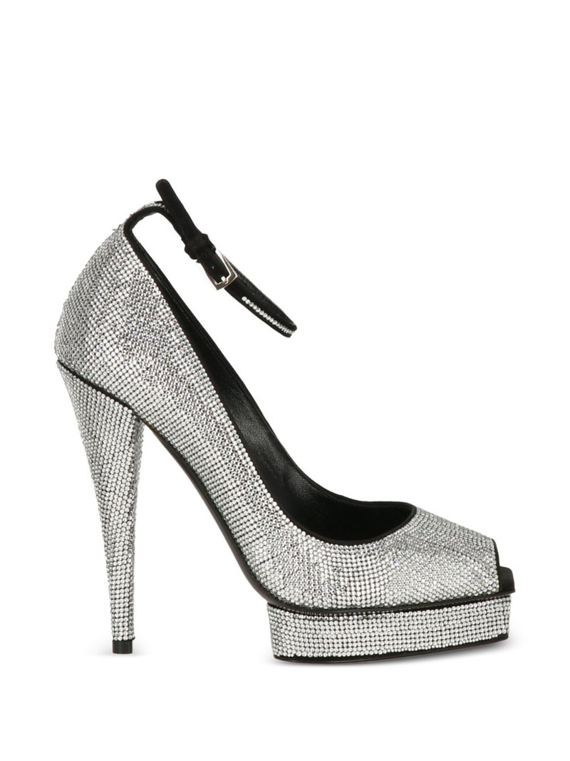 crystal-embellished platform sandals 1