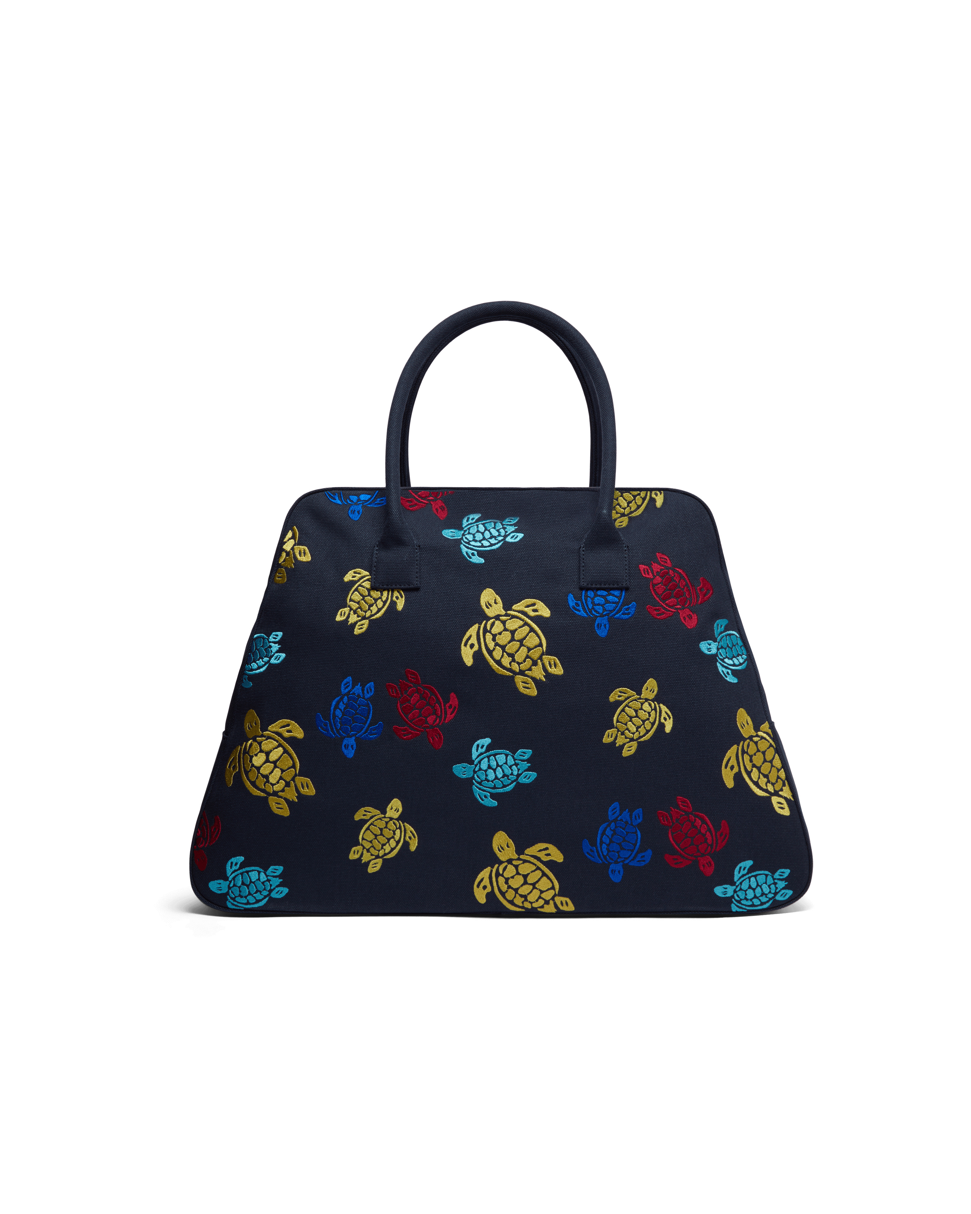 Bowling Canvas Bag Multicolor Turtles Dance - 2