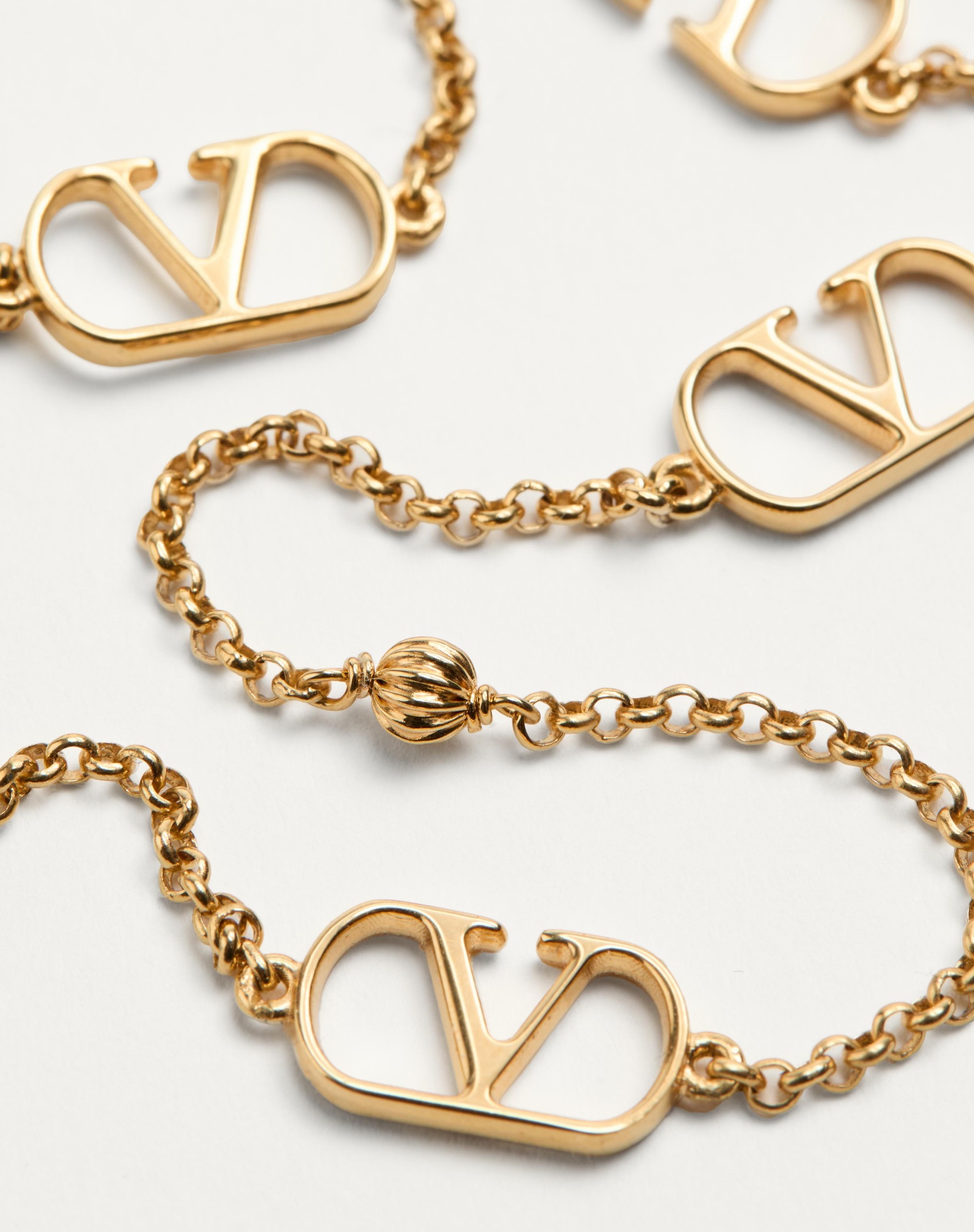 VLOGO SIGNATURE METAL NECKLACE - 3