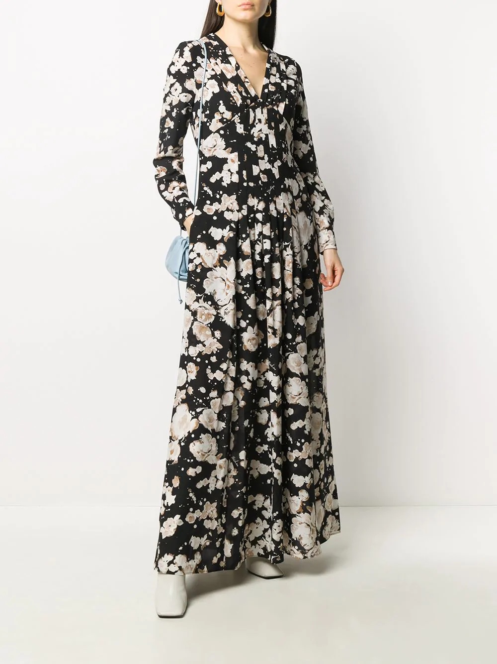 floral maxi dress - 2