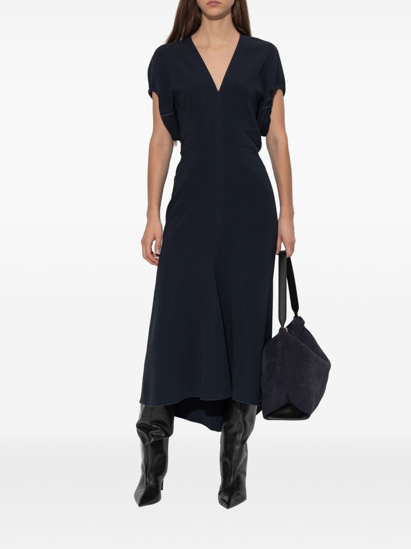 Victoria Beckham V-neck midi dress outlook