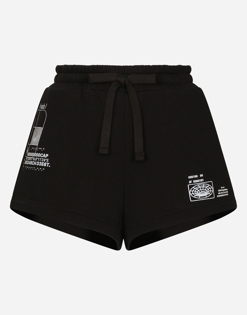 Dolce & Gabbana Cotton jersey shorts DGVIB3 outlook