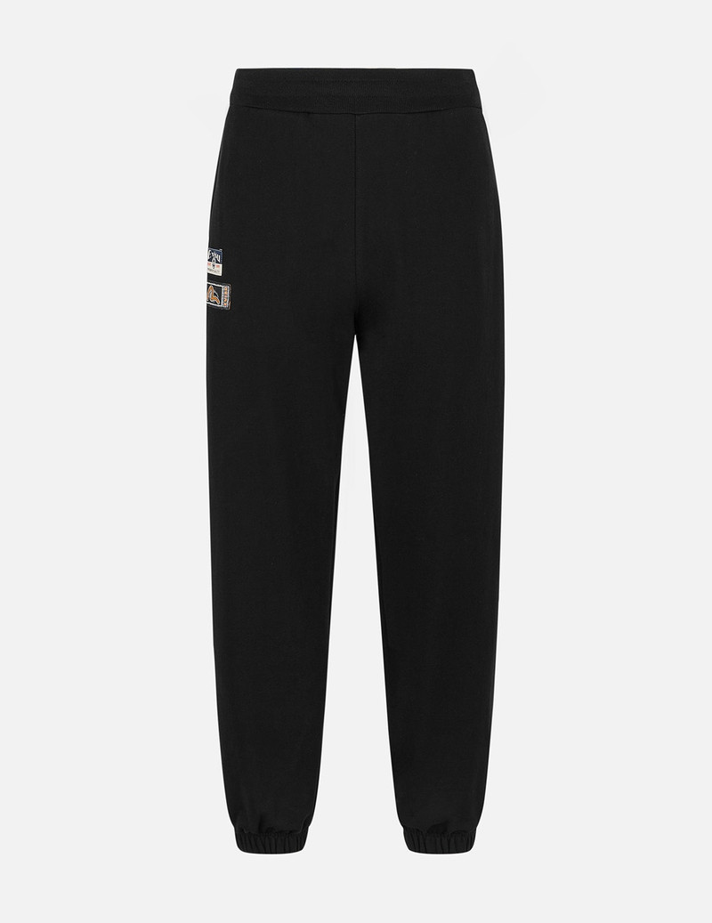 Tanuki Print Straight Fit Sweatpants 1