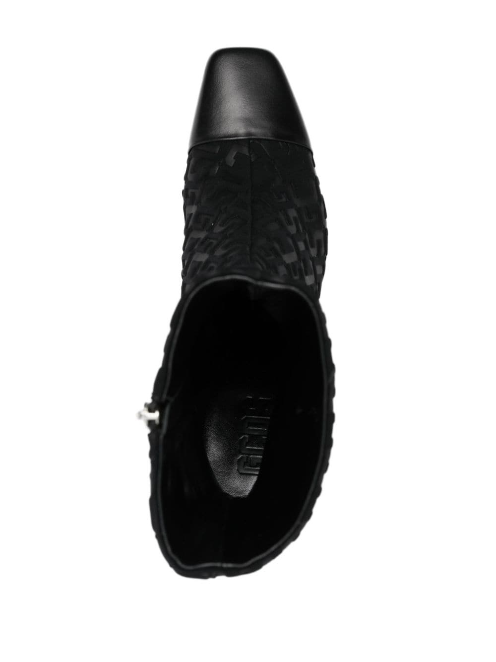 75mm monogram-pattern ankle boots - 4