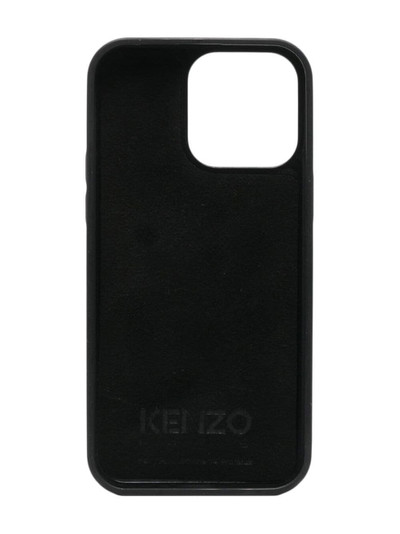 KENZO touch-strap logo-patch iPhone 14 case outlook