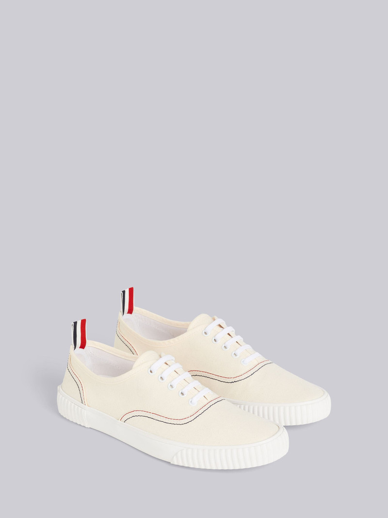 Natural Cotton Canvas Heritage Sneaker 3