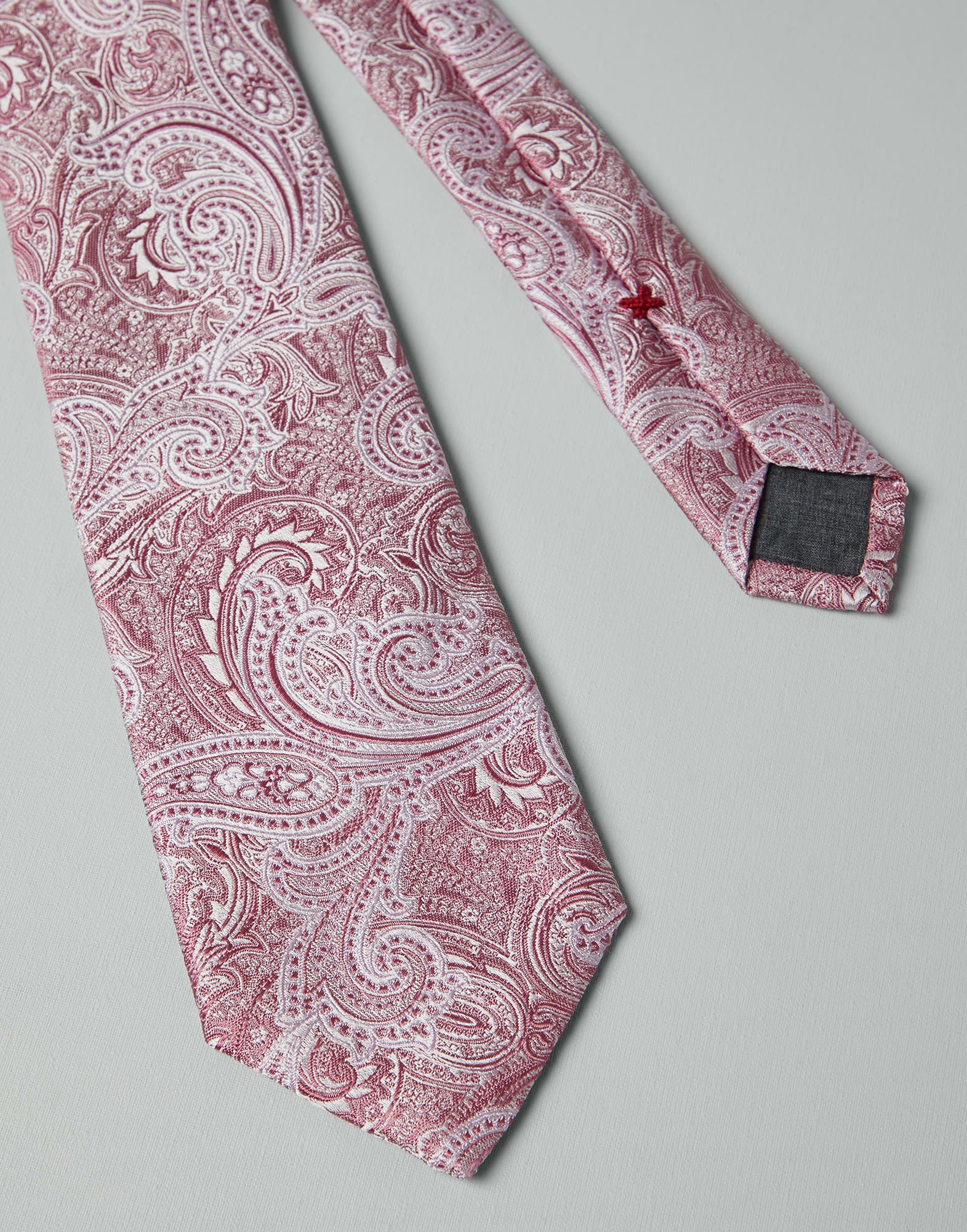 Paisley silk tie - 2