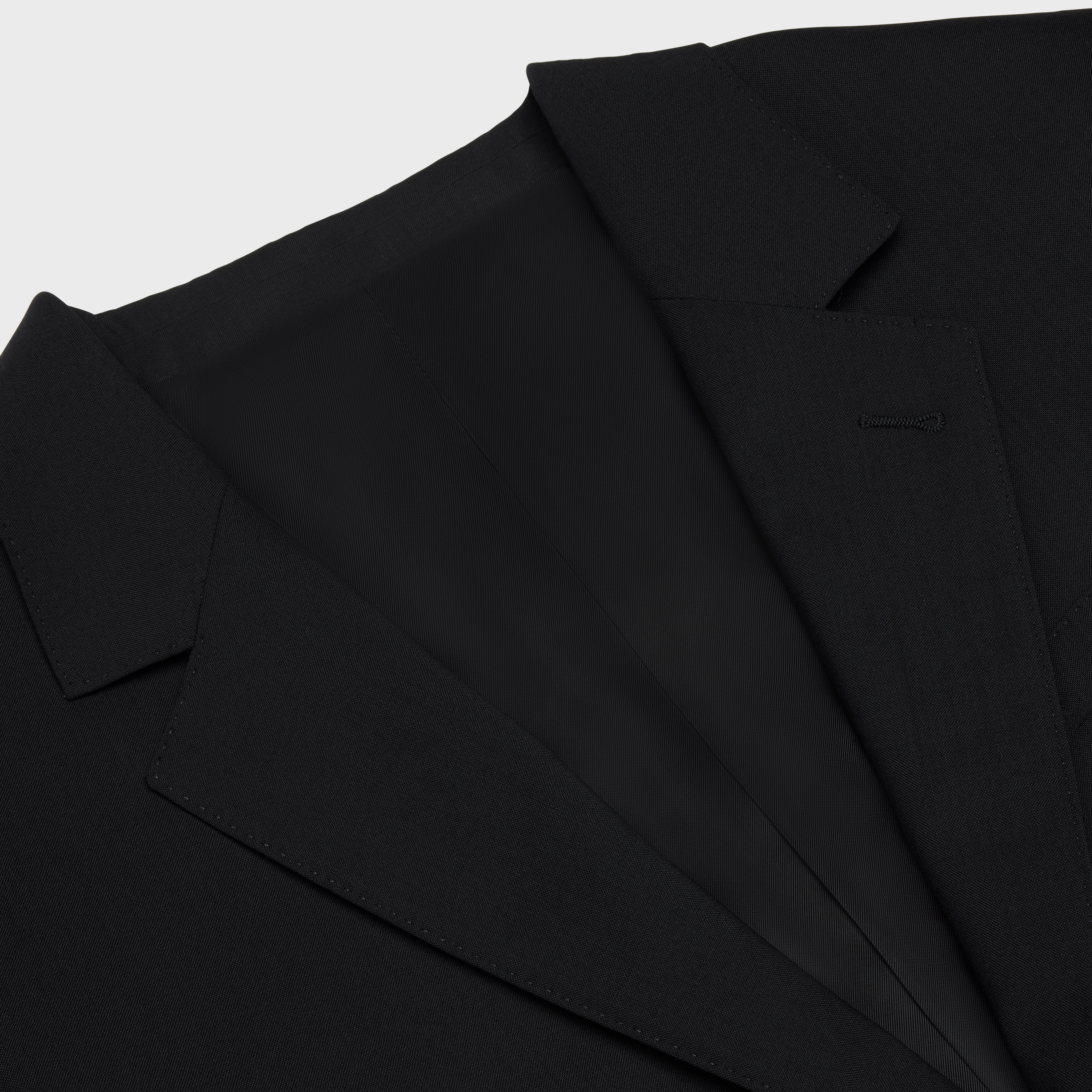 jude jacket in wool fabric - 3