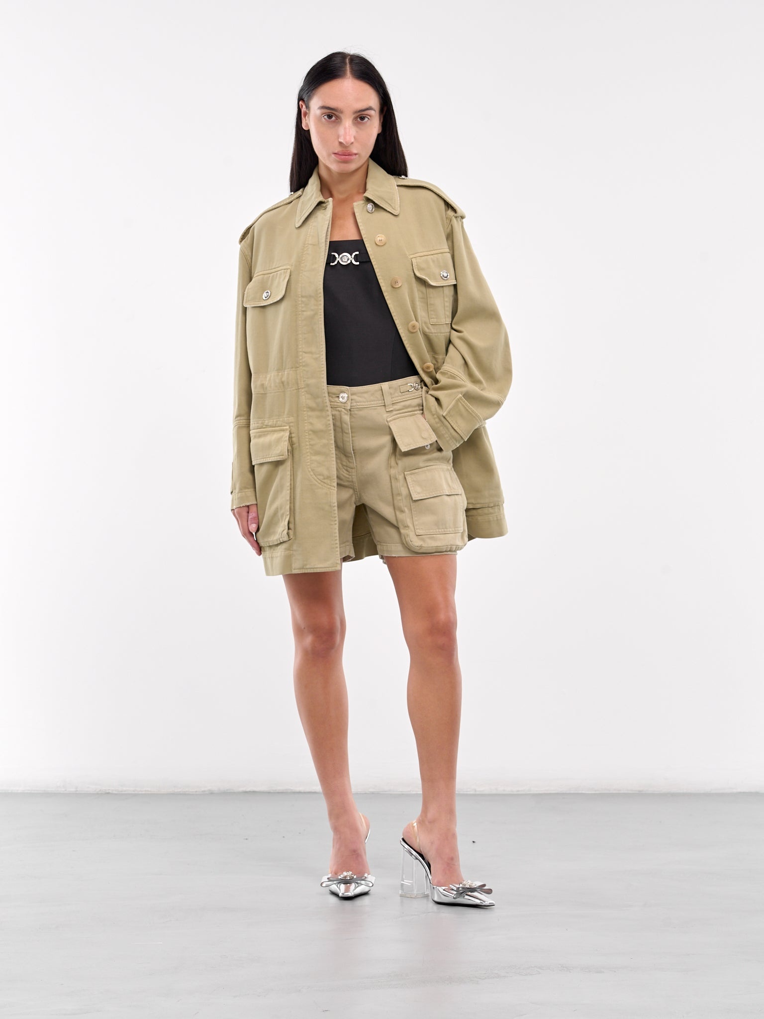 Cargo Denim Jacket - 6