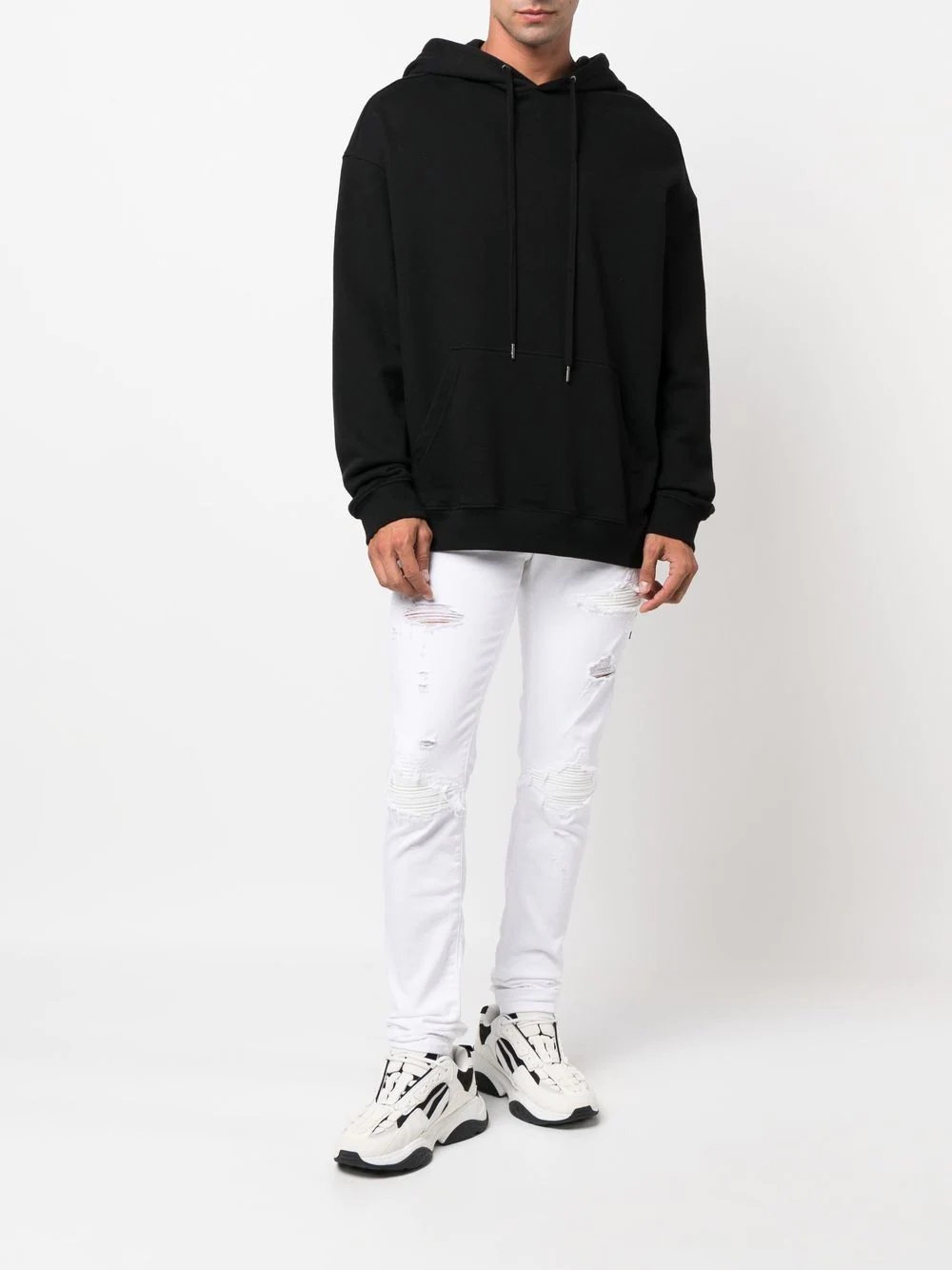 MX1 Skinny Denim Jeans "White" - 2