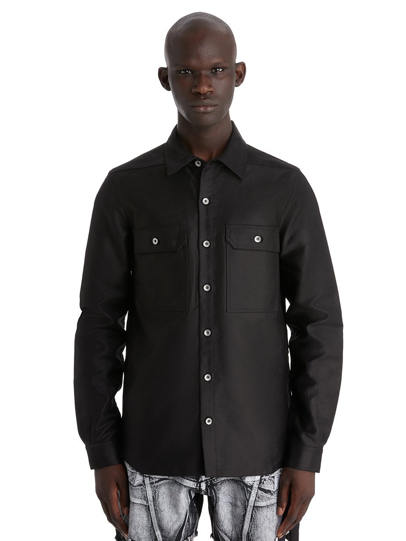 Rick Owens DRKSHDW Doeskin Outershirt Jacket 1