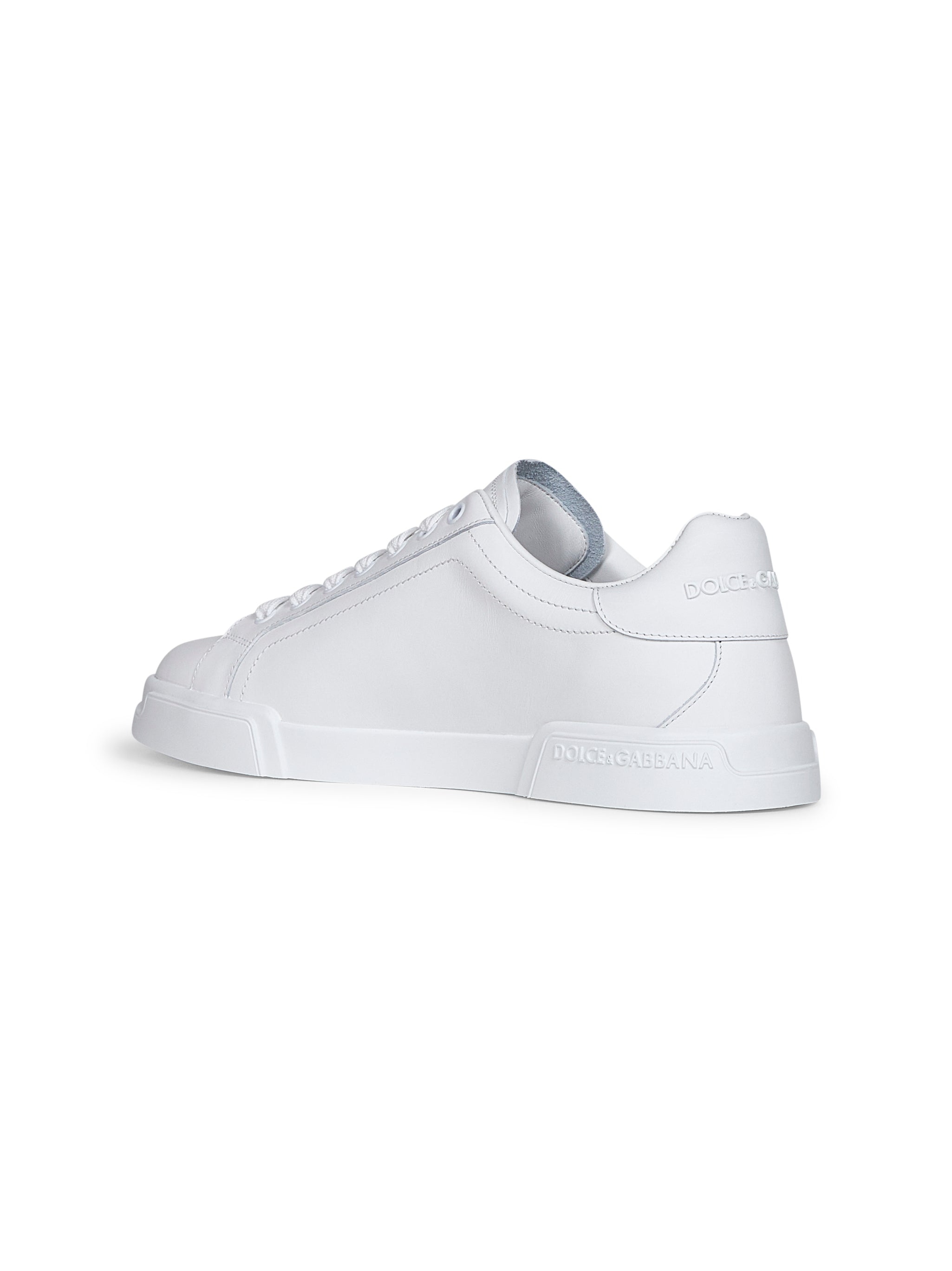 White calf leather Portofino sneakers - 3