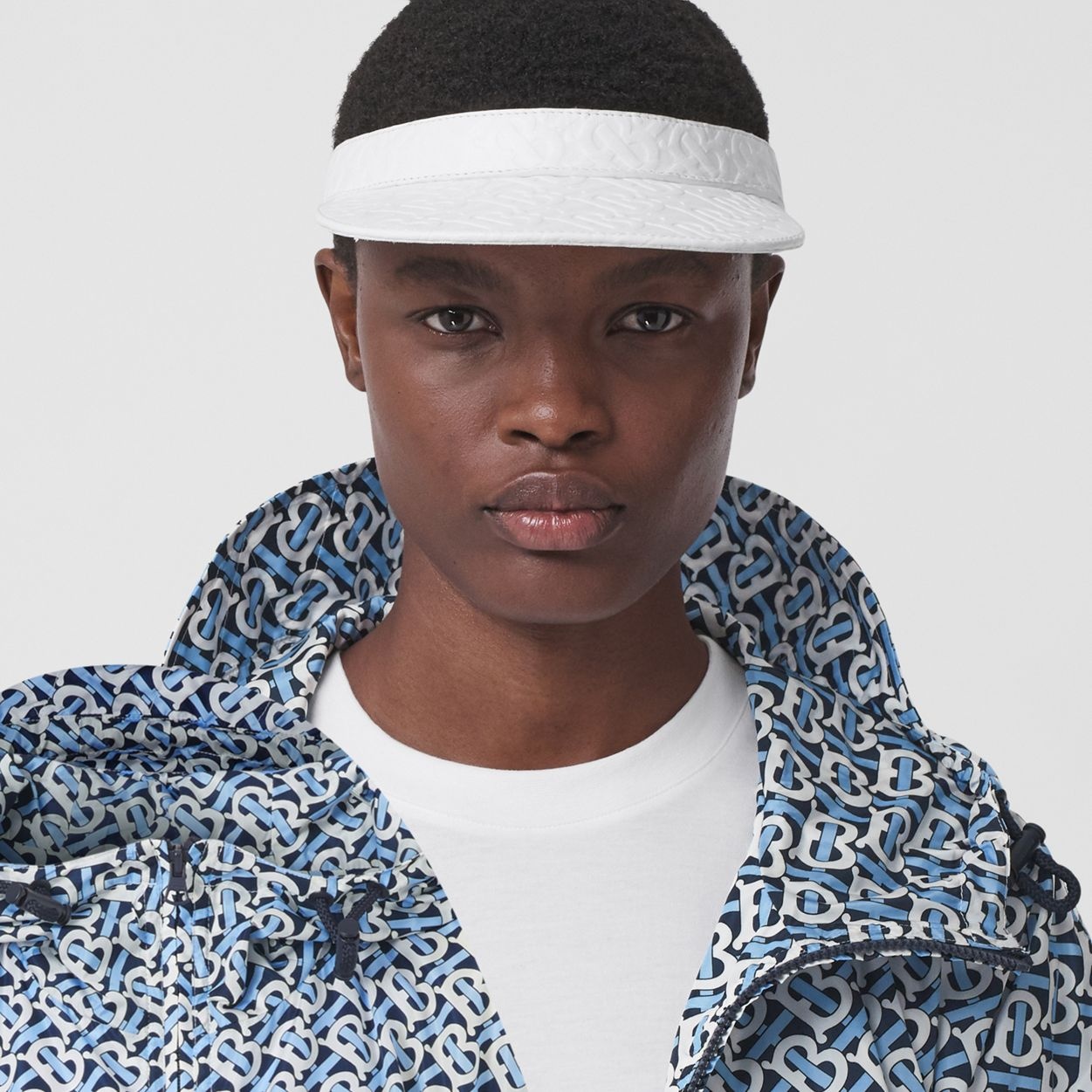 Embossed Monogram Lambskin Visor - 3
