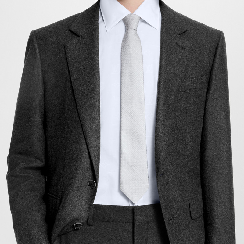 Monogram Flower Tie 6