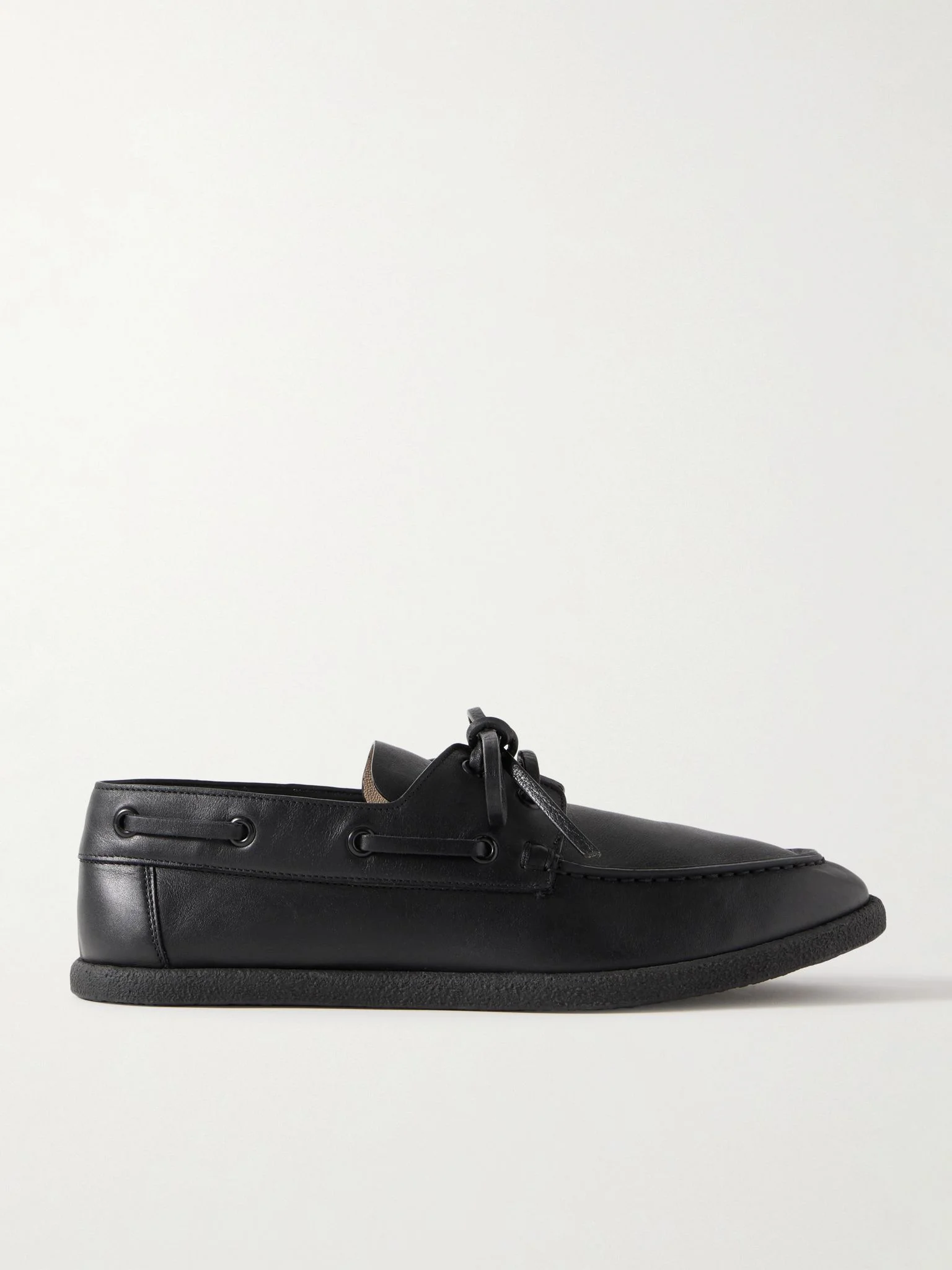 Novus Sailor leather loafers Black - 1