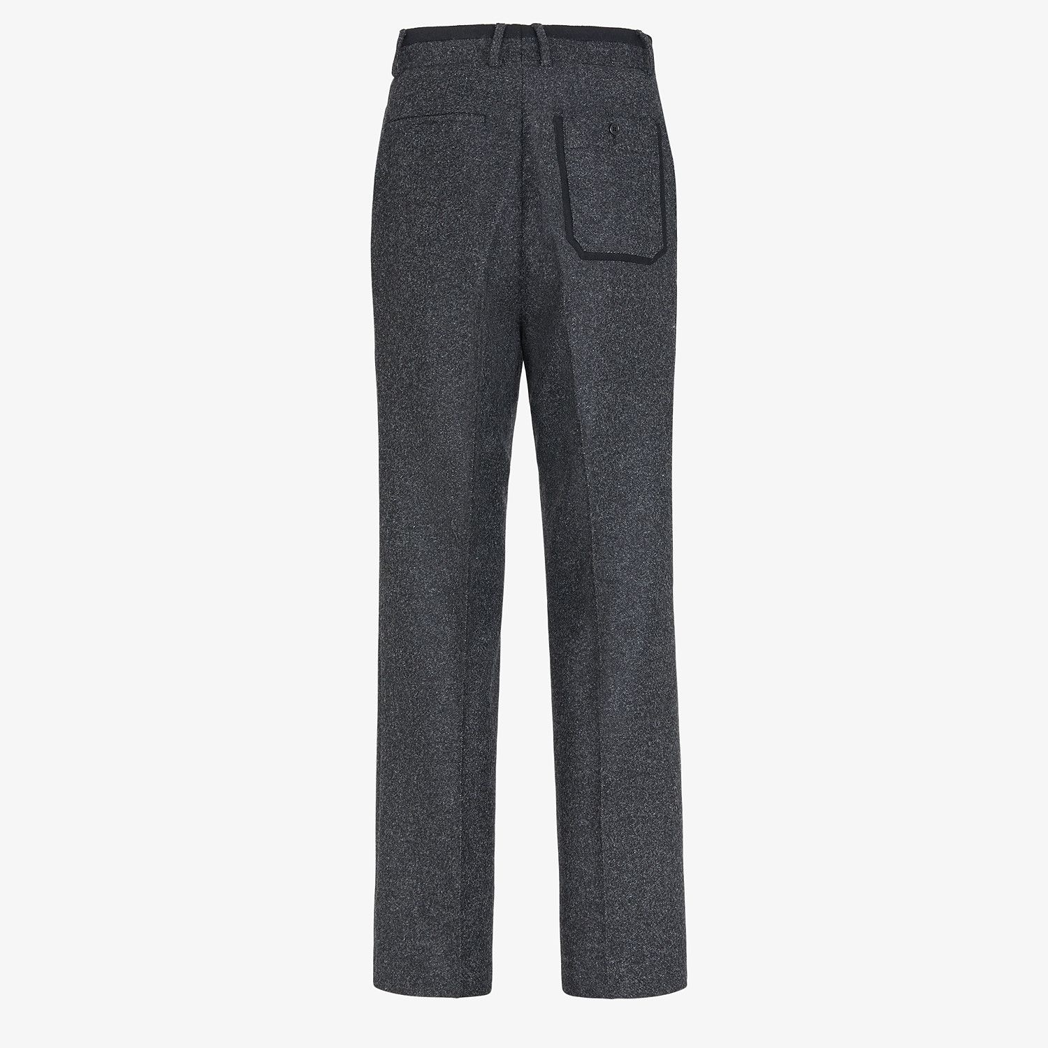 Gray wool pants - 2