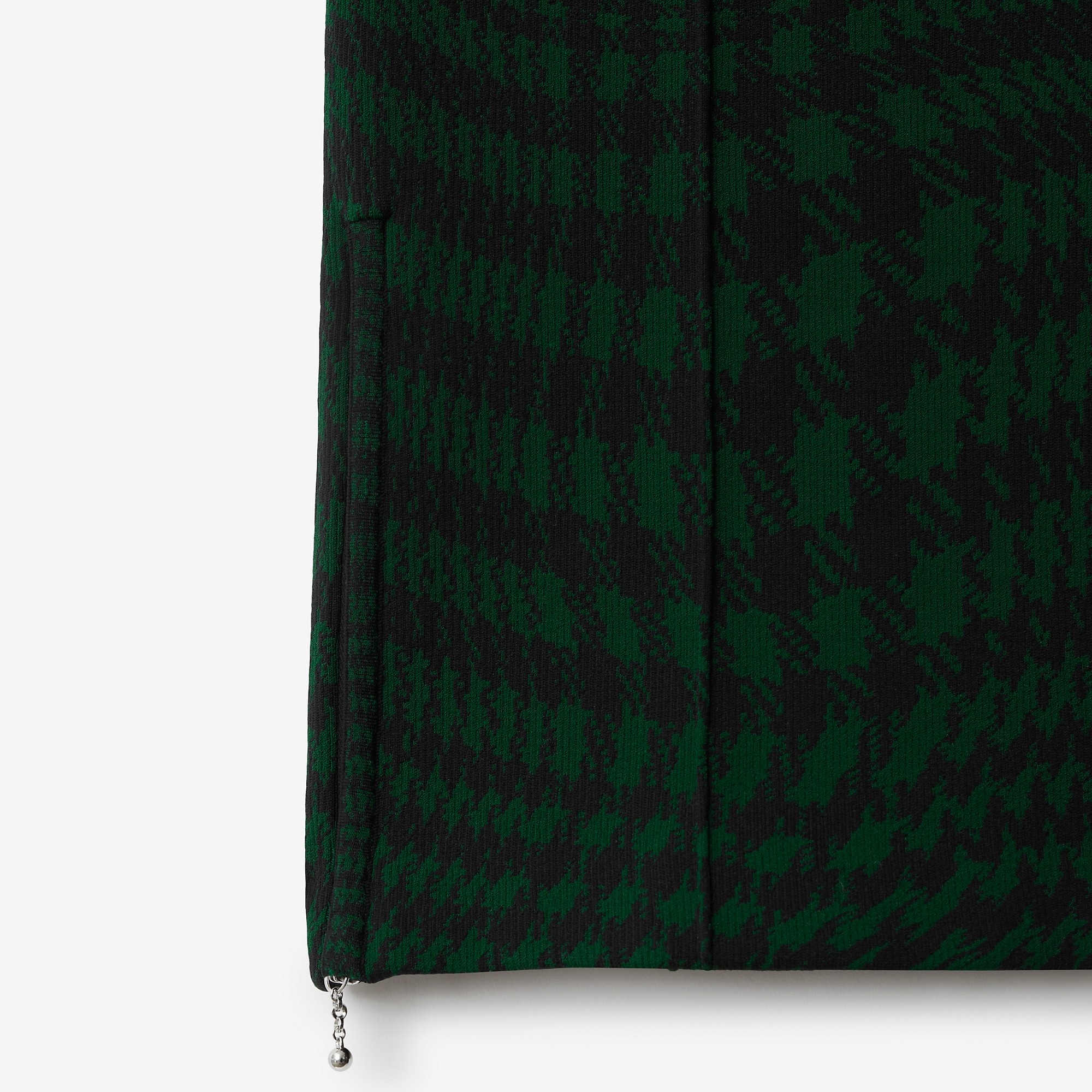 Warped Houndstooth Nylon Blend Track Pants - 6