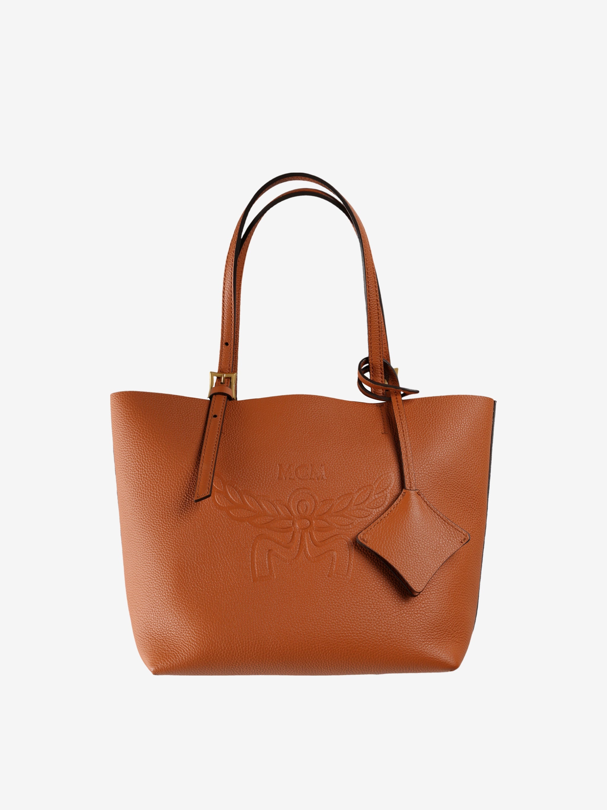 MCM - Unisex Himmel Lthr Doppel Shopper Mini Bag - 1