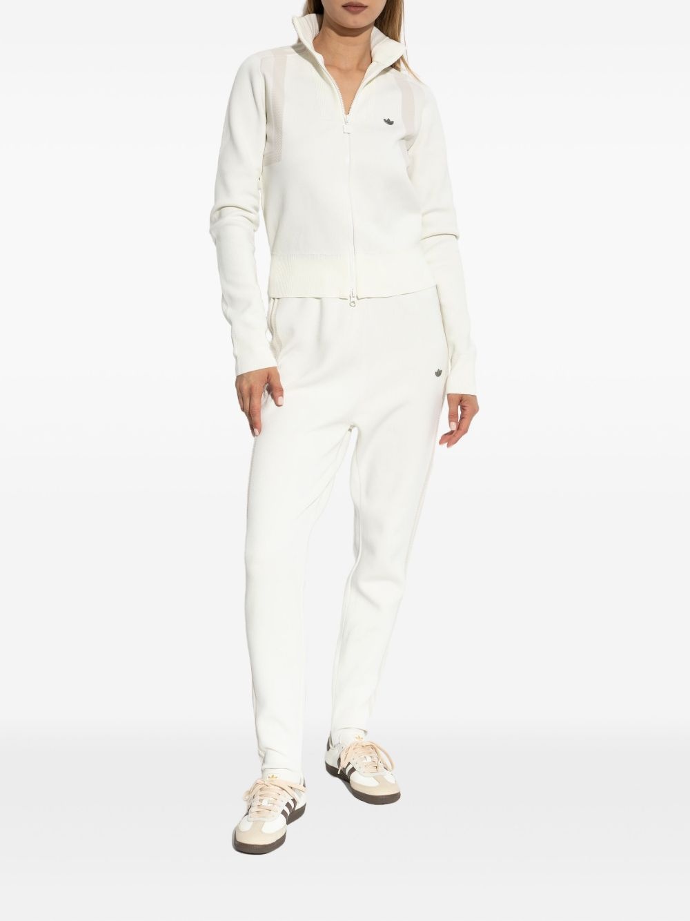 side-stripe track pants - 2