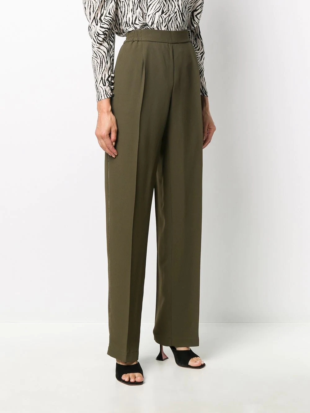 high-waisted trousers - 3