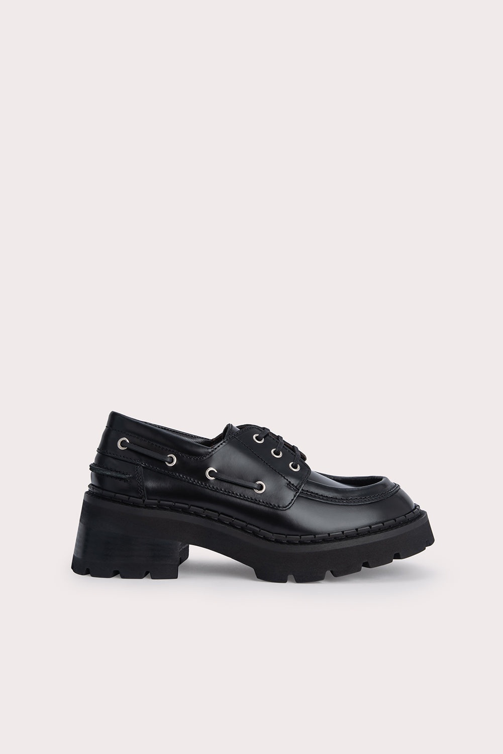 Stanley Black Semi Patent Leather - 1